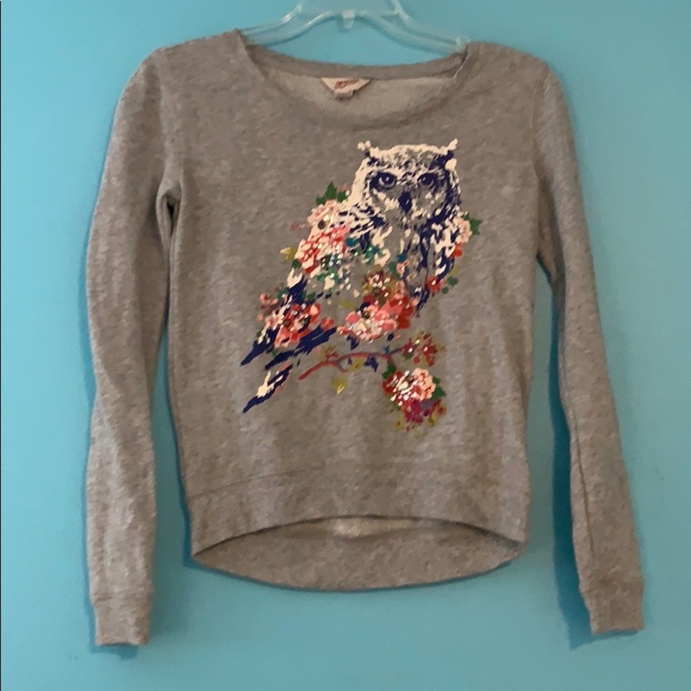 jeweled owl shirt